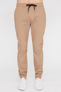 West49 Mens Solid Twill Basic Jogger