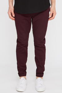 West49 Mens Solid Twill Basic Jogger