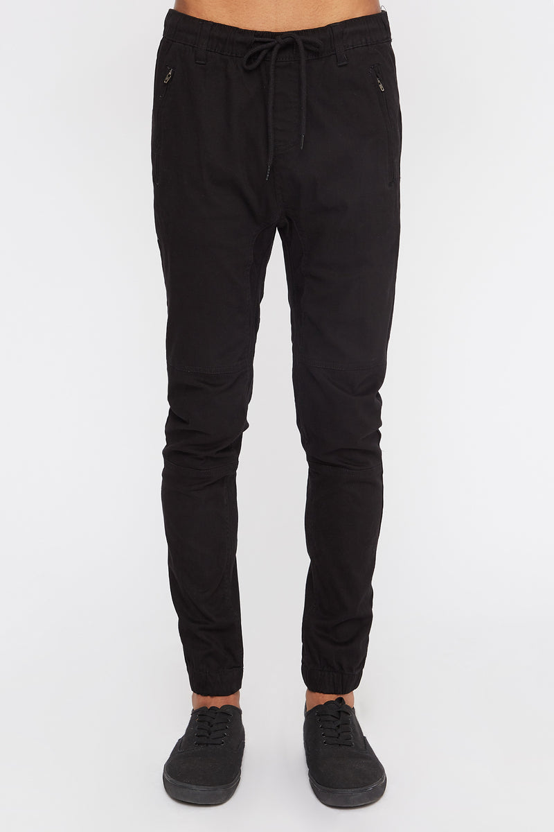 Zoo York Mens Pull-On Zipper-Pocket  Joggers