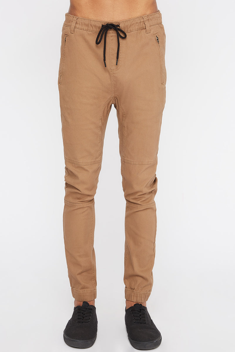 Zoo York Mens Pull-On Zipper-Pocket  Joggers