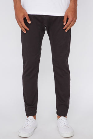 Zoo York Mens Solid Twill 5-Pocket Jogger