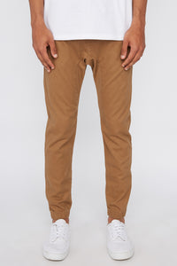 Zoo York Mens Solid Twill 5-Pocket Jogger