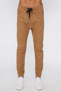 Zoo York Mens Solid Twill 5-Pocket Jogger