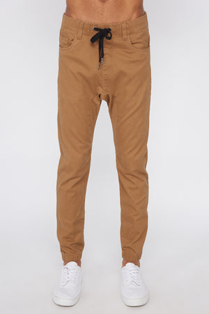 Zoo York Mens Solid Twill 5-Pocket Jogger