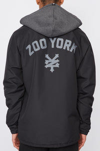 Zoo York Mens Contrast Hood Coach Jacket