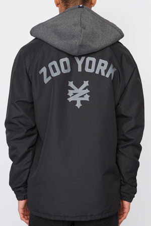 Zoo York Mens Contrast Hood Coach Jacket