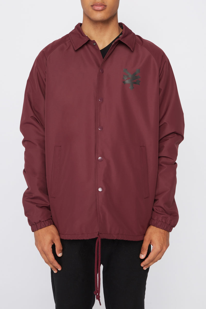 Zoo York Mens Contrast Hood Coach Jacket