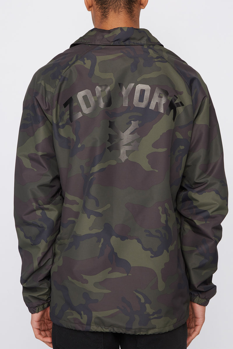 Zoo York Mens Contrast Hood Coach Jacket