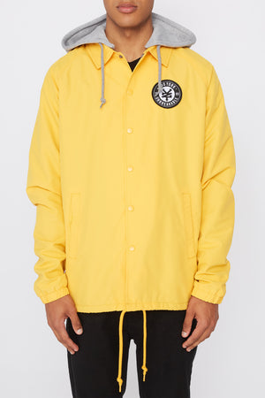 Zoo York Mens Logo Patch Coach Jacket