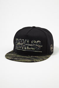 Young & Reckless Mens Camo Logo Snap Back Hat