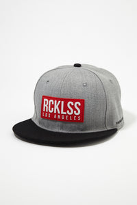 Young & Reckless Mens Red Box Logo Snapback