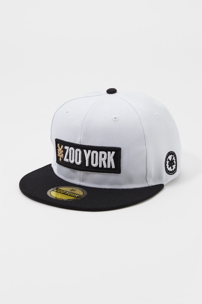 Zoo York Mens Box Logo Snapback Hat