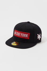 Zoo York Mens Red Box Logo Patch Hat