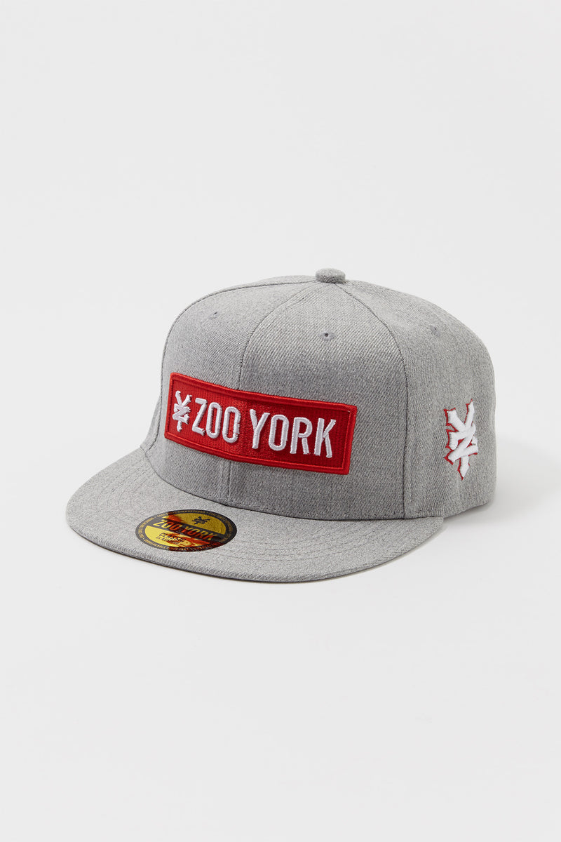 Zoo York Boys Red Box Logo Patch Hat