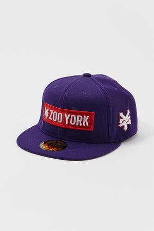 Zoo York Mens Red Box Logo Patch Hat