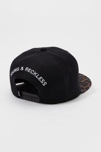 Young & Reckless Mens Cheetah Brim Hat