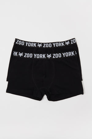 Zoo York Boys 2-Pack Cotton Boxer Briefs