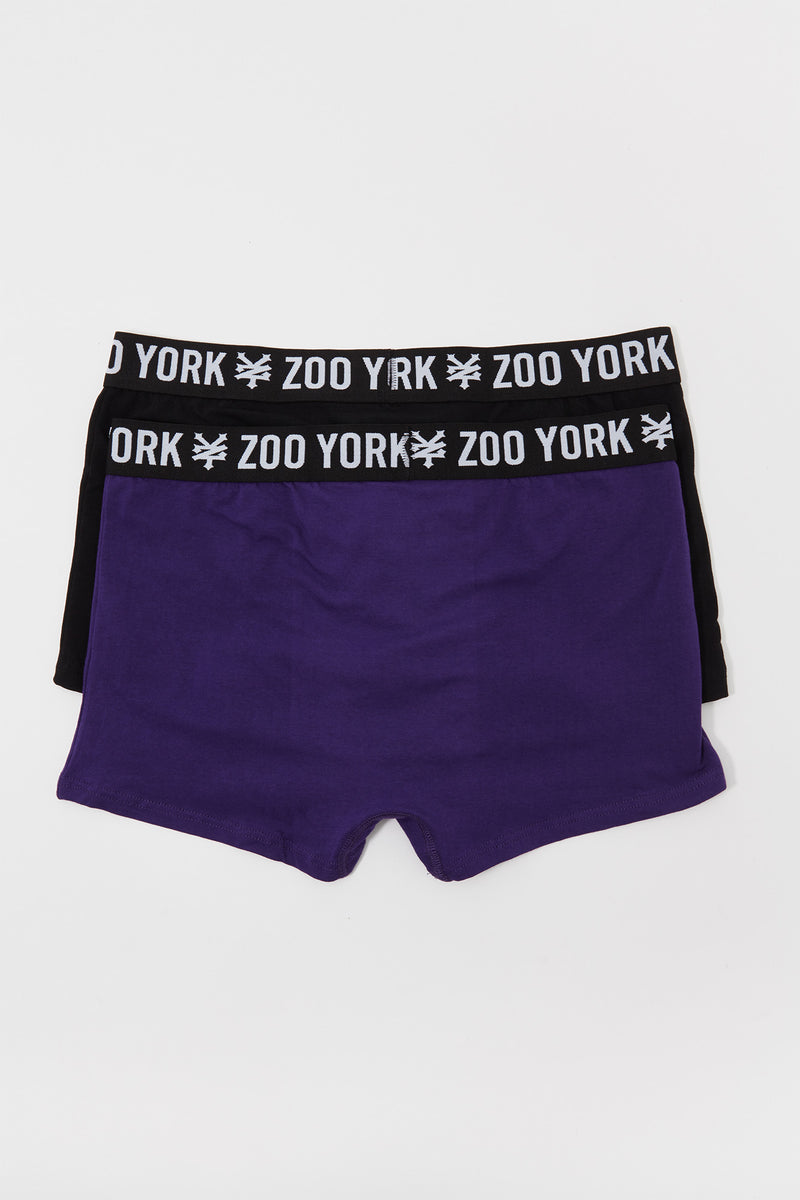 Zoo York Mens 2-Pack Cotton Boxer Brief