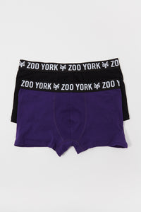 Zoo York Boys 2-Pack Cotton Boxer Briefs