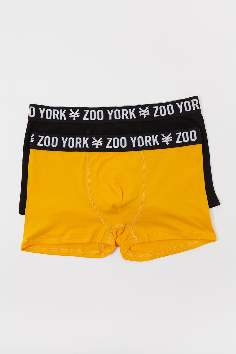 Zoo York Boys 2-Pack Cotton Boxer Briefs