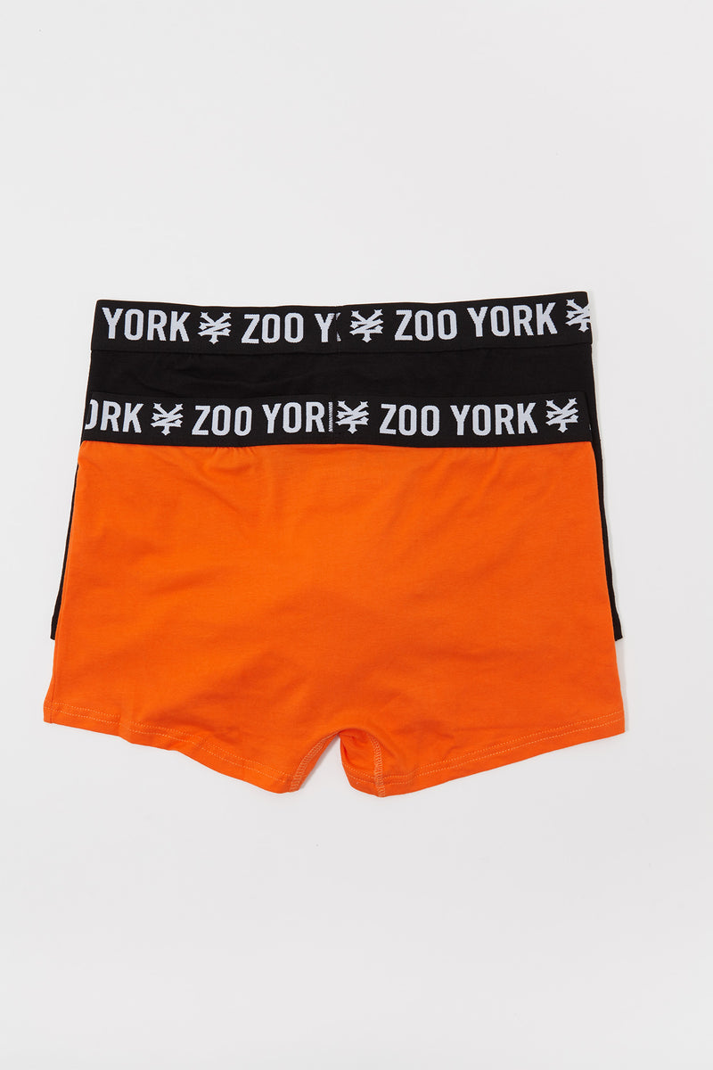 Zoo York Boys 2-Pack Cotton Boxer Briefs