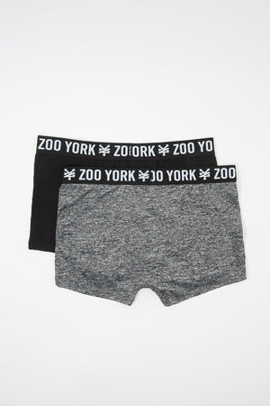 Zoo York Mens 2-Pack Space Dye Solid Boxer Briefs