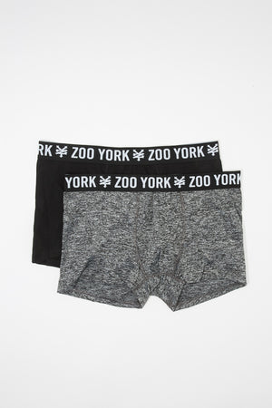 Zoo York Boys 2-Pack Space Dye Solid Boxer Briefs