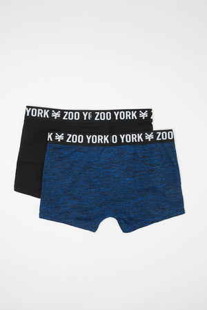 Zoo York Boys 2-Pack Space Dye Solid Boxer Briefs