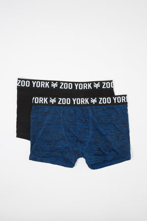 Zoo York Mens 2-Pack Space Dye Solid Boxer Briefs