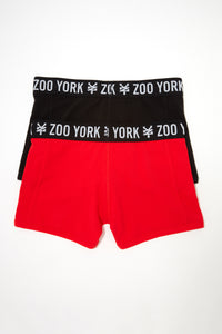 Zoo York Mens 2-Pack Cotton Boxer Brief