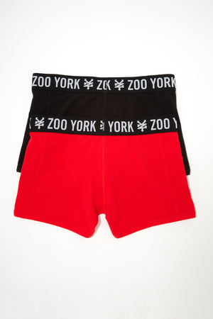 Zoo York Boys 2-Pack Cotton Boxer Briefs