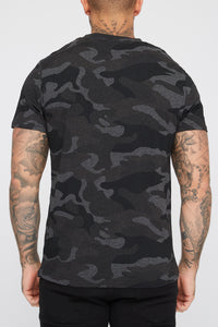 Zoo York Mens Camo Box Logo T-Shirt