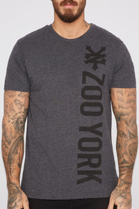 Zoo York Mens Vertical Logo T-Shirt