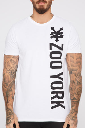 Zoo York Mens Vertical Logo T-Shirt