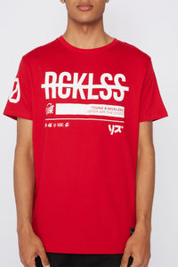 Young & Reckless Strike-Through Logo T-Shirt