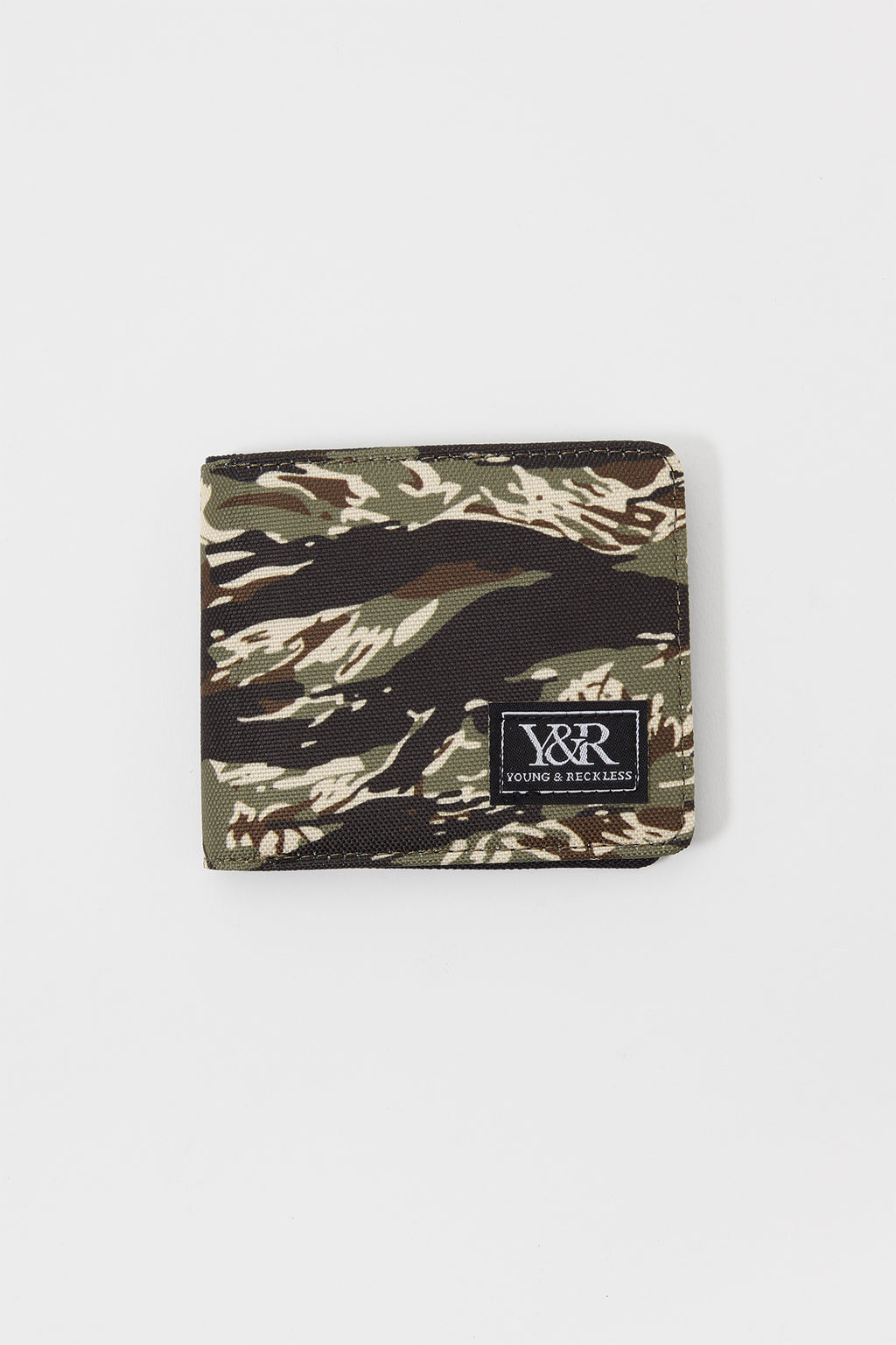 Young & Reckless Tiger Camo Fold Wallet