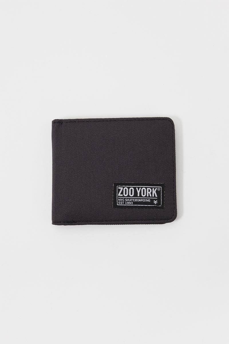 Zoo York Single Fold Canvas Wallet