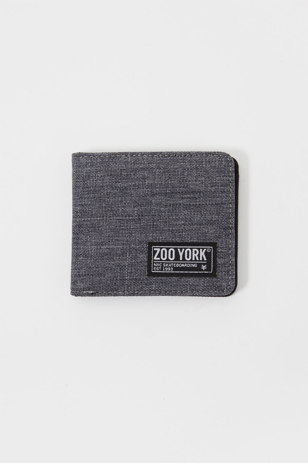 Zoo York Single Fold Canvas Wallet