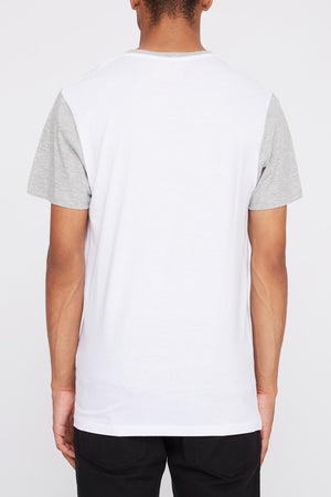 West49 Mens Contrast Colour Pocket T-Shirt