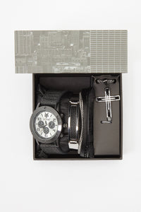 Zoo York Mens Gun Metal Chronograph Watch