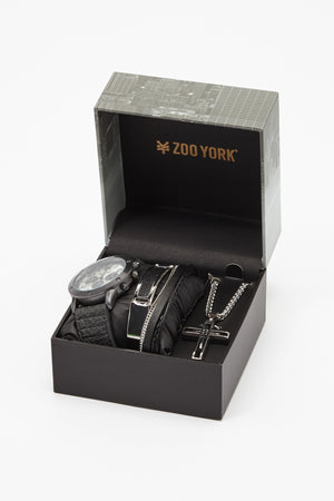 Zoo York Mens Gun Metal Chronograph Watch