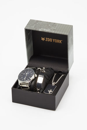 Zoo York Mens Silver-Tone Watch