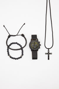 Zoo York Mens Matte Black Watch