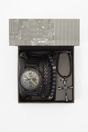 Zoo York Mens Matte Black Watch