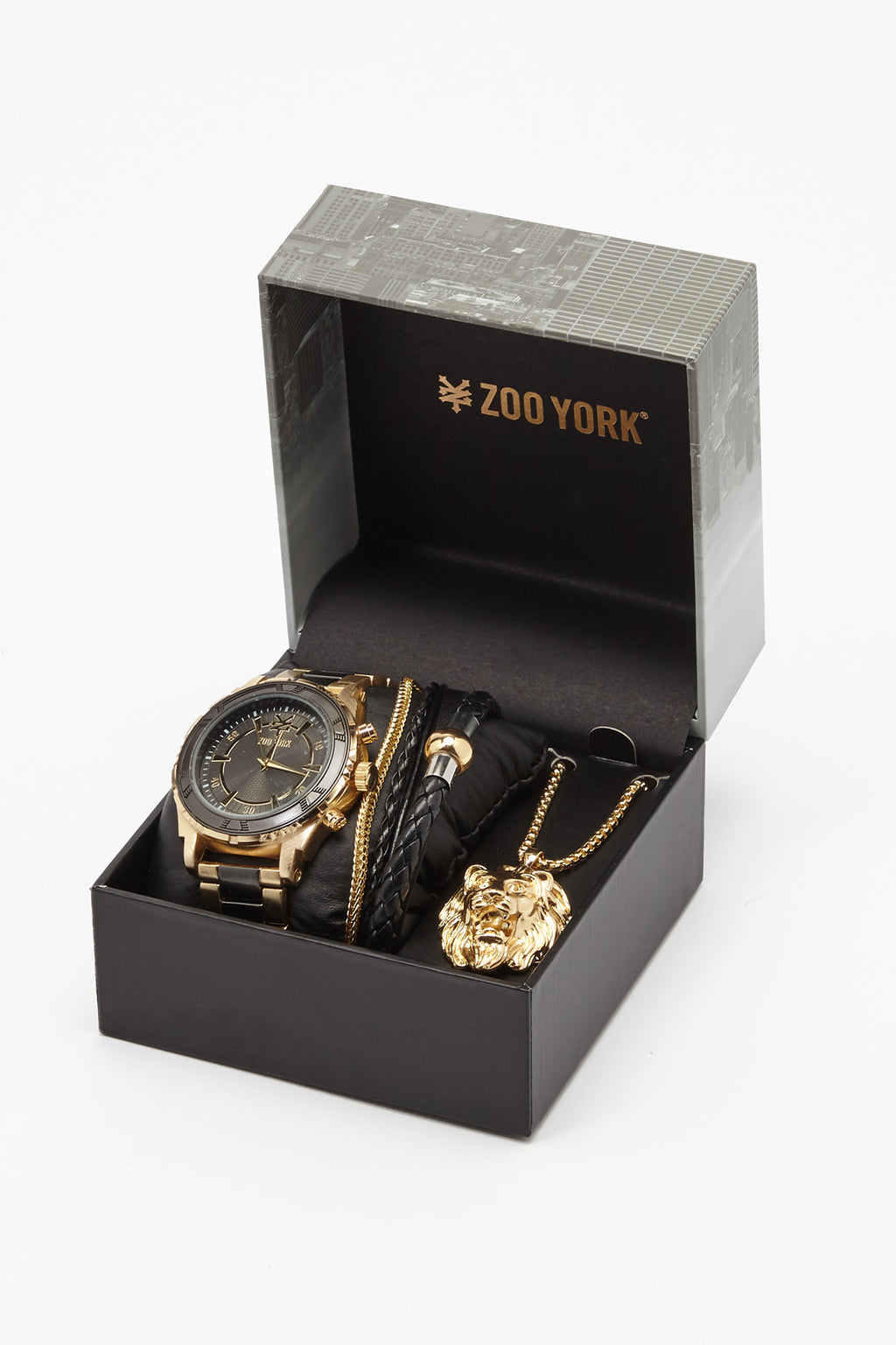 Zoo York Mens Gold Tone Watch