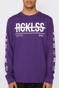 Young & Reckless Mens Logo Long Sleeve T-Shirt