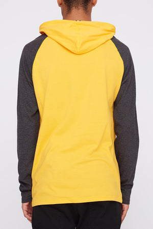 Zoo York Mens Colour Block Lightweight Hoodie