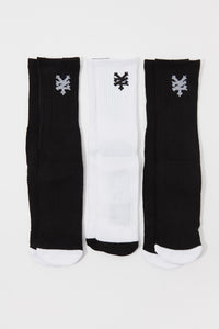 Zoo York Mens 3-Pack Crew Socks