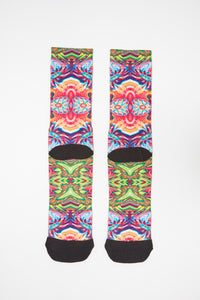 Zoo York Boys Psychedelic Crew Socks