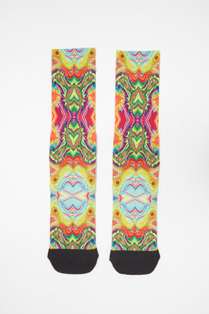 Zoo York Boys Psychedelic Crew Socks